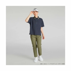 Áo Polo Puma Chính Hãng - Women's short-sleeved ribbed collar golf polo shirt FOG - Màu Navi | JapanSport  633352-02