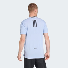 Áo Phông Adidas Nam Chính Hãng - Les Mills Graphic T-Shirt - Màu Xanh | JapanSport KD4346