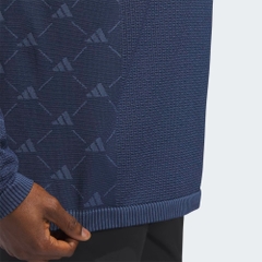 Áo Polo Adidas Nam Chính Hãng - Ultimate365 Tour PRIMEKNIT Long Sleeve - Màu Xanh | JapanSport HY1792