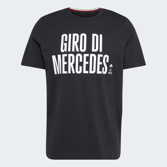 Áo Phông Adidas Nam Chính Hãng - MERCEDES - AMG PETRONAS FORMULA 1 TEAM GIRO DI MERCEDES TEE - Màu Đen | JapanSport KF0501