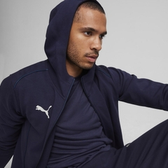 Áo Hoodie Puma Nam Chính Hãng - teamFINAL Casual Hooded Jacket - Màu Navy | JapanSport  659337-06