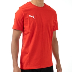 Áo Phông Puma Chính hãng - TEAMGOAL Casual T-Shirt - Màu Đỏ | JapanSport 659376-01
