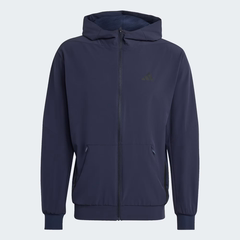 Áo khoác Adidas Chính Hãng - D4T WORKOUT FULL-ZIP HOODIE - Màu Navy | Japasport - KA4822