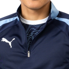 Áo Khoác Puma Nam Chính Hãng - INDIVIDUALLIGA 1/4 - Màu Navy | JapanSport 660196-06
