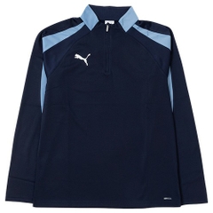 Áo Khoác Puma Nam Chính Hãng - INDIVIDUALLIGA 1/4 - Màu Navy | JapanSport 660196-06