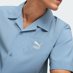 Áo Polo Puma Chính Hãng - Classic Casual T-Shirt - Màu Xanh | JapanSport 626077-20