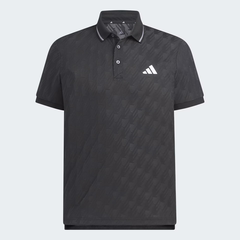 Áo Polo Adidas Nam Chính Hãng - JACQUARD SHORT-SLEEVE POLO SHIRT - Màu Đen | JapanSport JY8232