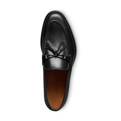 Giày Allen Edmonds Nam Chính Hãng - Men's Sidney Tassel - Màu Đen | JapanSport Black Le 9D