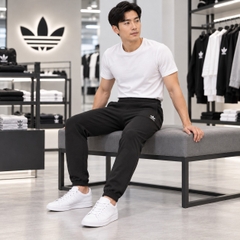 Quần Adidas Chính Hãng - Trefoil Essentials Pants - Đen | JapanSport   IY7361