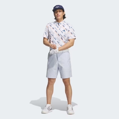 Áo Polo Adidas Nam Chính Hãng - AOP Short-Sleeve - Màu White / Multicolor | JapanSport JZ4363