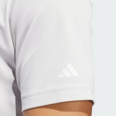 Áo Polo Golf Adidas Nam Chính Hãng - Adi Performance Heathered Polo Shirt - Màu Trắng | JapanSport IU4487