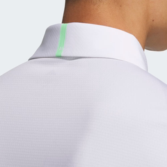 Áo Dài Tay Adidas Nam Chính Hãng - Jacquard Polo Long Sleeve - Màu Trắng | JapanSport JM9538