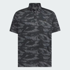 Áo Polo Adidas Chính Hãng -  All-Over Print Short-Sleeve Polo Shirt - Màu Đen | JapanSport JN1225