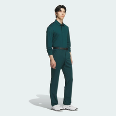 Áo Dài Tay Adidas Nam Chính Hãng - Jacquard Polo Long Sleeve - Màu Xanh | JapanSport JN1237