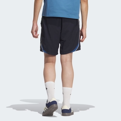 Quần Short Adidas Nam Chính Hãng - Brand Love Loose Fit Light Woven - Màu Navy | JapanSport KF3694