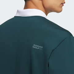 Áo Polo Dài Tay Adidas Nam Chính Hãng - Polo Shirt Long Sleeve - Màu Xanh | JapanSport JM9580