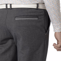 Quần Dài FOOTJOY Chính Hãng - Golf Men's Micro Check Stretch Long Pants - Màu Xám | JapanSport 32156 FJ-F24-P12