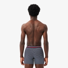 Quần Boxer Lacoste Chính hãng - 3-Pack Cotton Boxer - Màu Navy/Trắng/Xám | JapanSport 6H1281-51-525