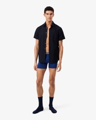 Quần Boxer Lacoste Chính hãng - Jersey Boxer Briefs 3-Pack - Màu Xanh/Đỏ | JapanSport 6H1290-51 W64