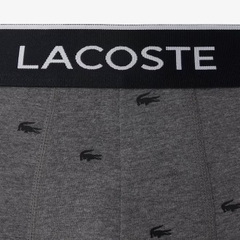 Quần Boxer Lacoste Chính hãng - 3-Pack Stretch Cotton Boxer Briefs - Màu Đen/ Ghi / Trắng | JapanSport 6h3392-51-VDP