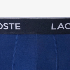 Quần Boxer Lacoste Chính hãng - Lacoste Men's 3-Pack Stretch Cotton Boxer Briefs - Màu Xanh/Đỏ/Navy | JapanSport 6h3420-51-W64