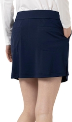 Chân Váy FootJoy Nữ Chính Hãng - Waist Elastic Solid Skirt - Màu Navy | JapanSport 34913 FJW-S25-P09