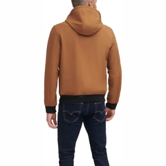 Áo Khoác Levi's Chính Hãng - Hooded Water Resistant Softshell Bomber - Màu Nâu | JapanSport LM9RP750-brn