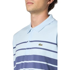 Áo Polo Lacoste Chính hãng -  Cotton Pima Interlock - Màu Xanh | JapanSport DH5921-51-I0L