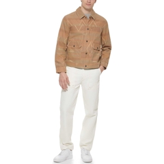 Áo Khoác Levi's Chính Hãng - Lightweight Trucker Shirt Jacket - Màu Nâu | JapanSport LM3MC753-azt