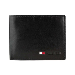 Ví Tommy Hilfiger Chính Hãng - Men's Leather Wallet - Màu Đen | JapanSport 31TL25X020-001