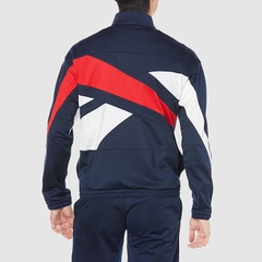 Áo Khoác Reebok Chính Hãng - Vector Knit Trac Vecnav - Màu Navy | JapanSport HR3051