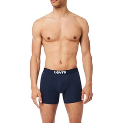 Bộ 5 Quần Boxer Levi's Nam Chính Hãng - 5-pack Boxer Brief Soft Cotton - Màu Navy | JapanSport 701234299002802