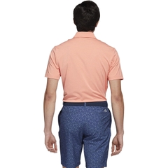 Áo Polo Adidas Chính Hãng - Ultimate365 Heather Golf Polo Shirt - Màu San hô | JapanSport HR9080