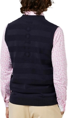 Áo Vest FOOTJOY Chính Hãng - Áo gile len golf nam cổ tròn - Màu navy | JapanSport FJ-F25-M05