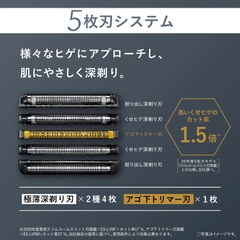 (Hàng trưng bày - Nobox) Máy cạo râu Panasonic Chính hãng - Lamdash Pro 5 - ES-LV7J-S | JapanSport