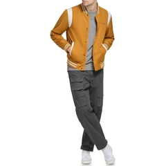 Áo Khoác Levi's Chính Hãng -  Colorblock Varsity Bomber Jacket - Màu Nâu | JapanSport LM3RP739-spi