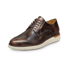 Giày Allen Edmonds Nam Chính Hãng - Carson Hybrid Shoes - Màu Nâu | JapanSport