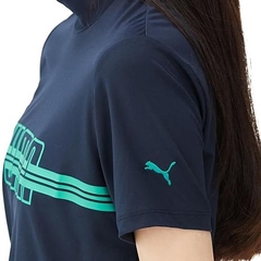 Áo Phông Puma Chính hãng - Golf Shirt - Màu Xanh Navy | JapanSport 627713-02