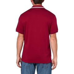 Áo Polo Lacoste Nam Chính hãng - Regular Fit Contrast Collar Polo - Màu Đỏ | JapanSport DH5922-51-476