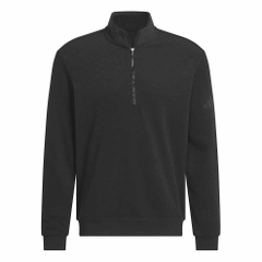 Áo Khoác Adidas Chính Hãng - Half Zip Pile Long Sleeve Golf Jacket - Màu Đen | JapanSport JN9092