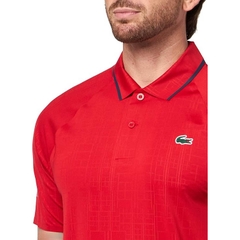 Áo Polo Lacoste Nam Chính hãng - Tennis x Novak Djokovic On Court Polo - Màu Đỏ | JapanSport DH4789-51-240