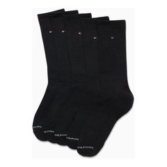 Set 5 đôi tất Tommy Hilfiger Chính Hãng -  5 Pack Cushioned Stretch Athletic Performance - Màu Đen | JapanSport TVM213CR10002