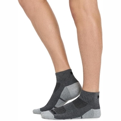 Set Tất Puma Chính hãng - 6 Pack Quarter Crew fashion liner socks - Màu Xám/Đen | JapanSport 131621-0425