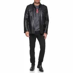 Áo Khoác da Levi's Chính Hãng - Men's 4-Pocket Field Jacket - Màu Đen | JapanSport LM1RU920-blk