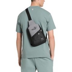 Túi Puma Chính Hãng -  EVERCAT SIDEWALL SLING BACKPACK - Màu Xám Đen | JapanSport PV1871-920
