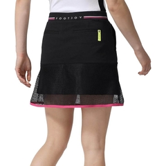 Chân Váy FootJoy Nữ Chính Hãng -  Mesh Layered Skirt Golf Skirt - Màu Đen | JapanSport 81989 FJW-S24-P01