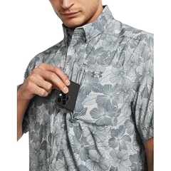 Áo Sơ mi Under Armour Chính hãng - Dockside Button Down Shirt - Màu Xám | JapanSport 1376577-014