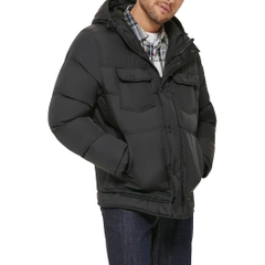 Áo Khoác Levi's Chính Hãng - Performance Hooded Puffer Trucker - Màu Đen | JapanSport LM2RN467-BLK-01-SM