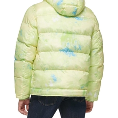 Áo Khoác Levi's Chính Hãng - Performance Hooded Puffer Trucker Jacket - Màu Xanh | JapanSport LM2RP467-ddl