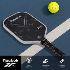 Vợt Reebok chính hãng | Pro Geo Elongated Paddle Carbon Fiber - Màu Đen | JapanSport